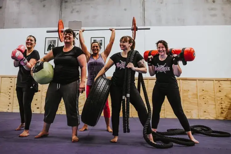 Women-only-fitness-at-Eltham-Martial-Arts-Academy-Musubi-dojo